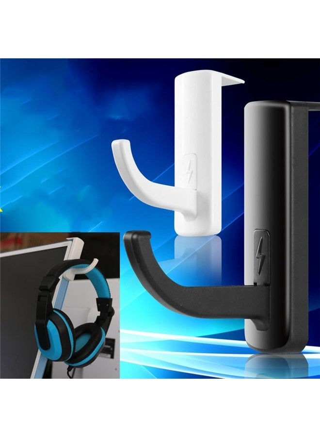 Earphone Storage Hook Earphone Display Holder for Internet Bar Family Earphone Accessories,Black Space-saving & practical  - Image 1