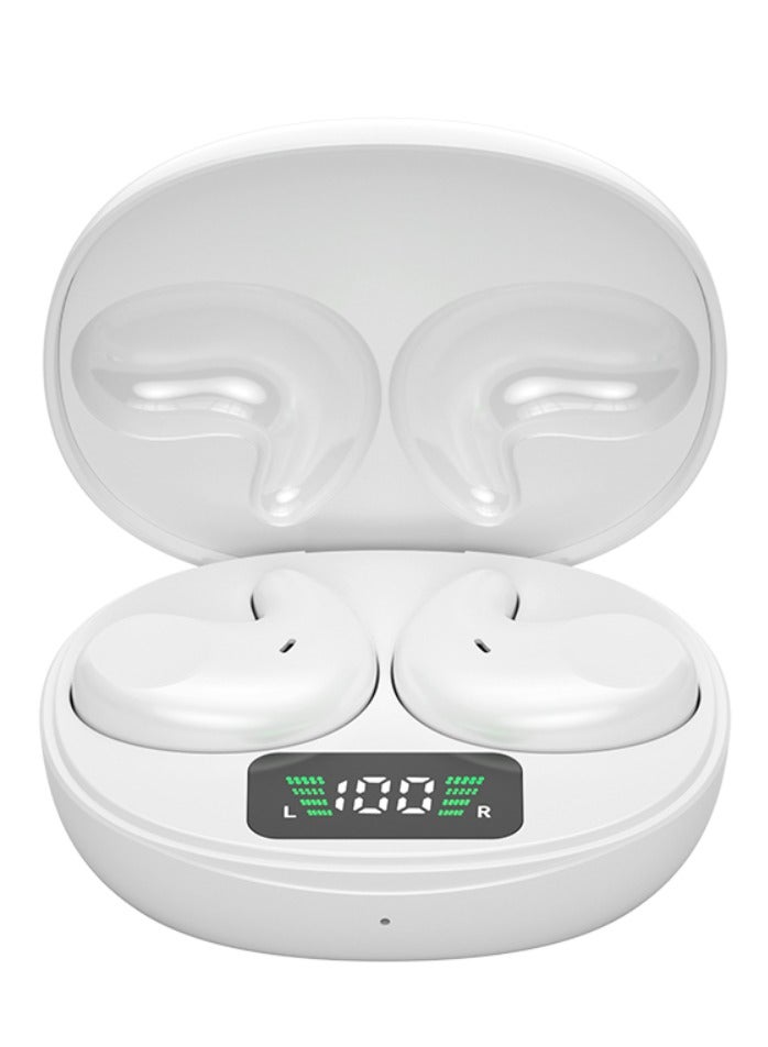caijin Wireless Earbuds,Invisible Sleep Ear Buds,Hidden Headphones for Side Sleepers,for Android Samsung Mini Sleepbuds Comfortable Noise Blocking,Bluetooth 5.3 Earphones for Work Driving Running Workout - Image 1