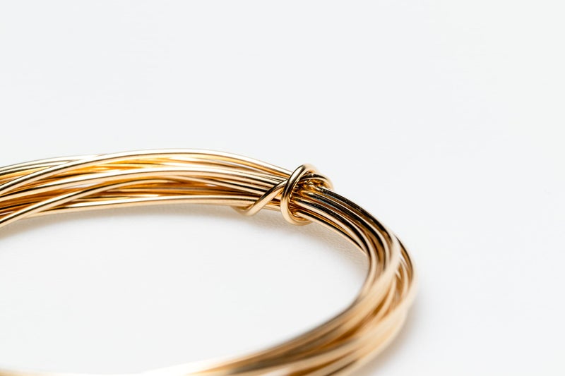 Craft Wire 12 Gauge, 14/20 Yellow Gold Filled Wire Half Hard Round 14K Gold Filled Made in USA - 5FT by CRAFT WIRE - Image 4