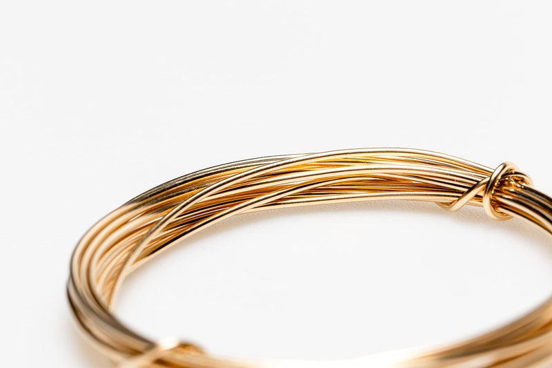 Craft Wire 12 Gauge, 14/20 Yellow Gold Filled Wire Half Hard Round 14K Gold Filled Made in USA - 5FT by CRAFT WIRE - Image 5