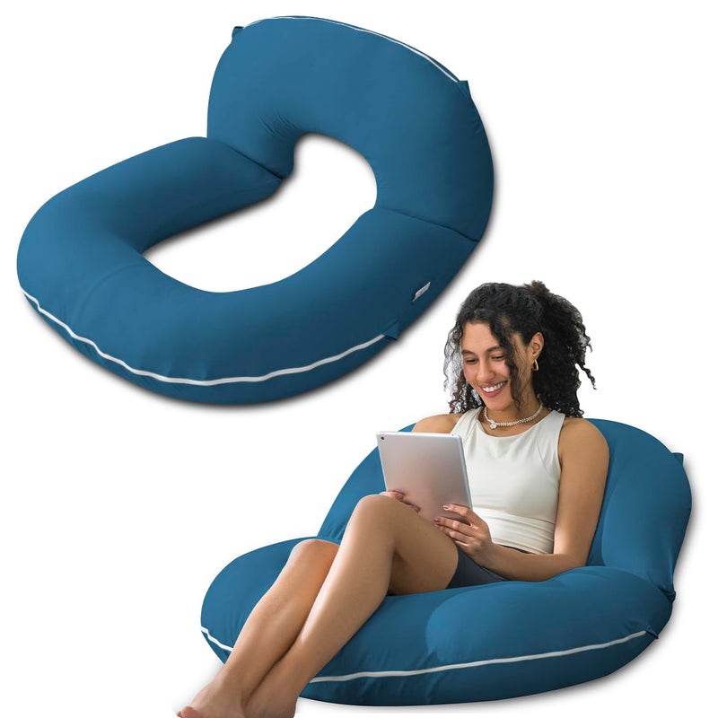 INSEN Reading Pillow Back Pillow for Sitting in Bed for Reading Nurse  Relax Reading Pillow for Adults Moms  Kids Sit Up Pillow for Bed