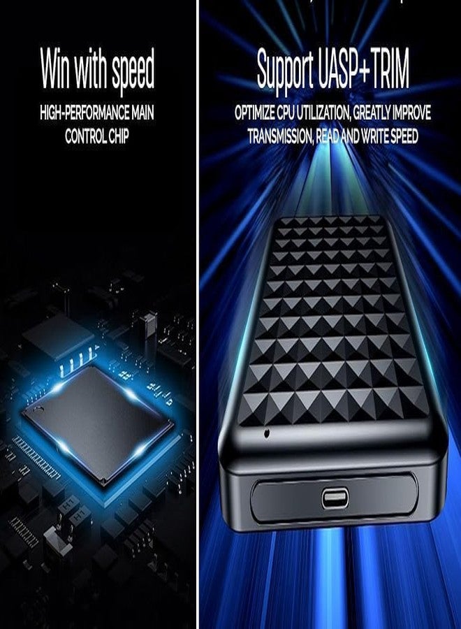 ModusTech 500GB Portable External Hard Drive USB 3.0/Type-C - Slim High-Speed HDD for Backup, Storage, Gaming - Compatible with PC, Mac, Laptop, PS4, PS5, Xbox, Windows, MacBook, Smart TV (500 GB) - Image 4