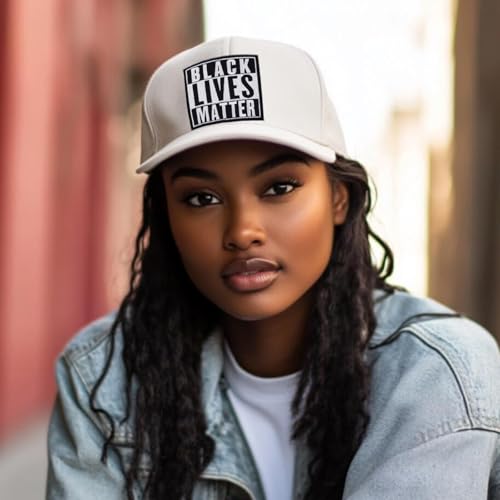Cute-Patch Juneteenth Black Lives Matter BLM Black Power Embroidered Iron on Patch (Black White) - Image 4