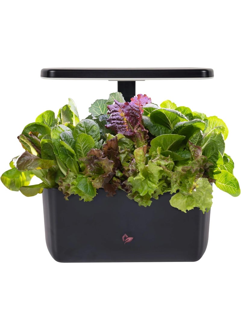 AeroGarden AeroGarden Harvest 20 Indoor Garden Hydroponic System with LED Grow Light Holds up to 6 AeroGarden Pods Black  - Image 1