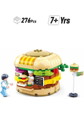 Food Court Series Hamburger House Building Blocks 276 Pcs 2 Mini Figures For Age 7+ Years Old - pzsku/ZE7F55469FA60CE6CB7BCZ/45/1749118792/c350edb4-81a1-46f1-bcff-157e013dd21c