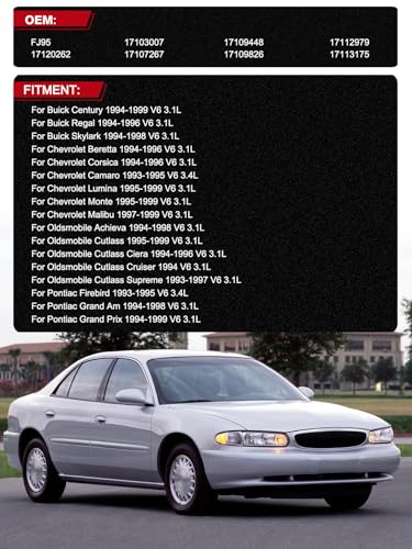 TAUTOY FJ95 Fuel Injectors 6PCS 31L 34L 19931999 For Chevy Malibu Corsica Lumina MonteFor Buick Century Regal SkylarkFor Oldsmobile Achieva CutlassFor Pontiac Firebird Grand AmPrix17120262 - Image 3