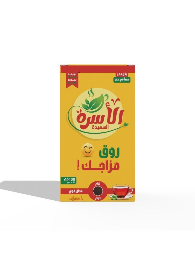 شاي الأسرة السعيدة 100 جم - شاي كيني أسود ناعم - Image 1