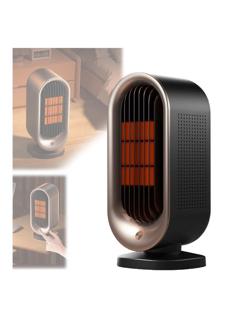 general 2024 Portable Space Heater new heater 1200W desktop heater ceramic PTC heating household electric heater - Image 1