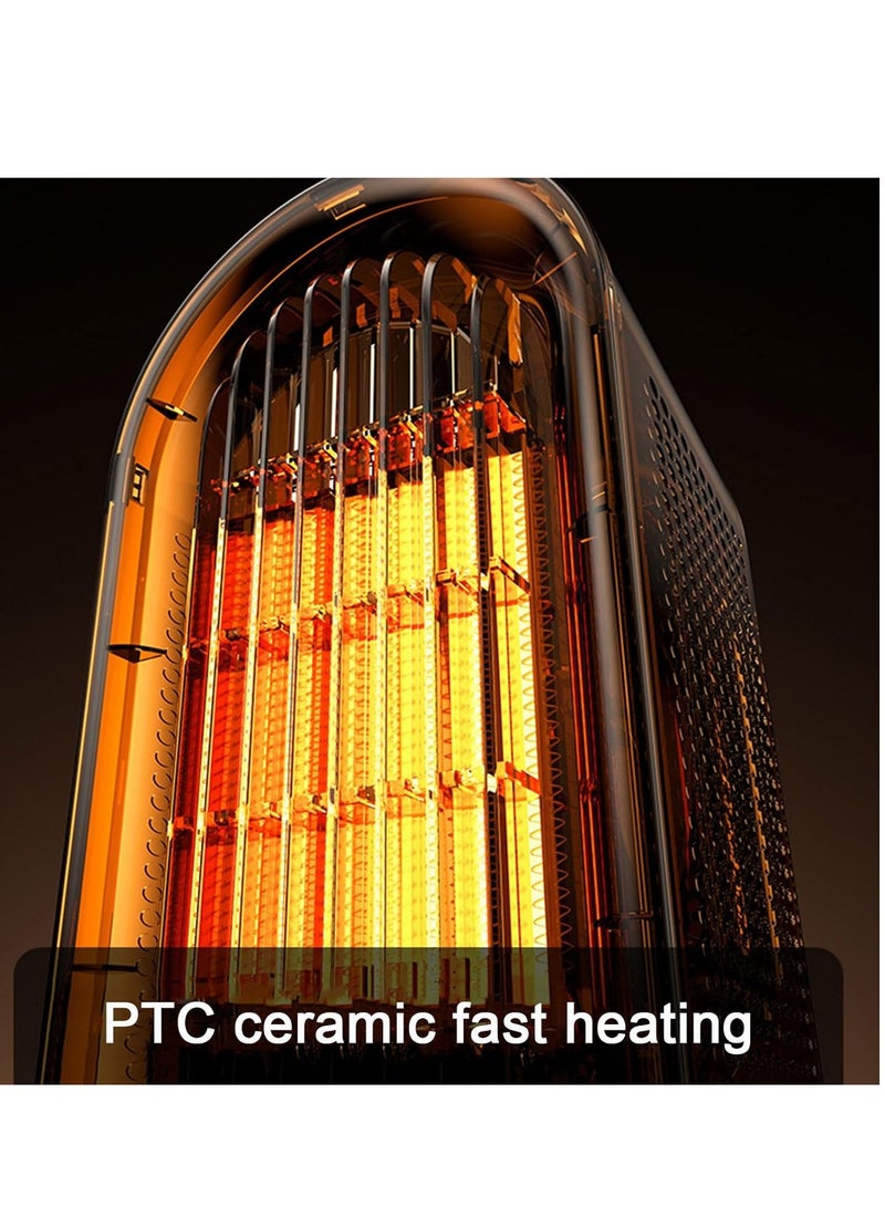 general 2024 Portable Space Heater new heater 1200W desktop heater ceramic PTC heating household electric heater - Image 2