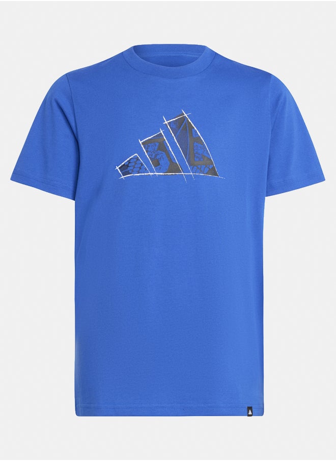 Adidas Codes Photoreal Logo Graphic T-Shirt Kids  - Image 2