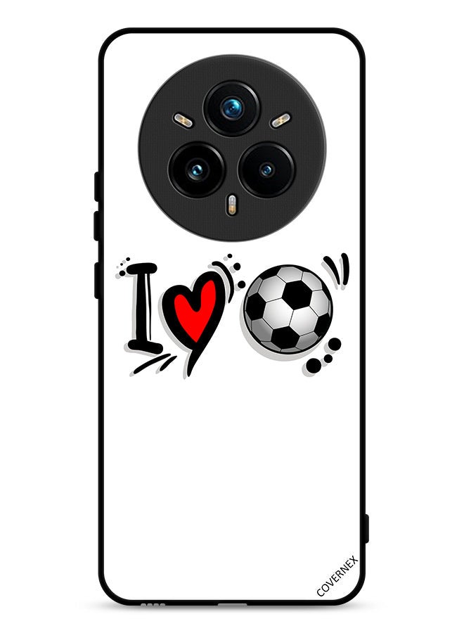 Covernex Realme 14 Pro 5G Protective Case Cover I Love Football