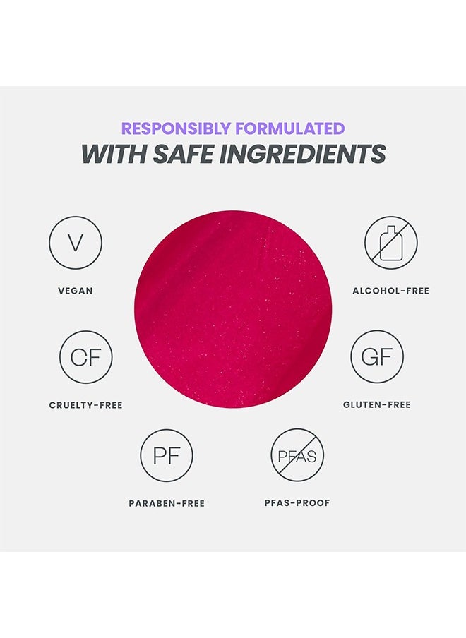 siimunana - Wonder Blading Lip Stain Masque, Lip Stain Peel Off Masque, Long Lasting, Waterproof and Transfer Proof Pink Lip Tint, Matte Finish Peel Off Lip Stain 4ml, Darling (Bright Plum) - Image 1