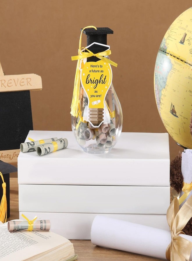 Feifeiya Graduation Gift 2026 Graduation Money Box Holder Graduate Mason Jar Filled with Money Class of 2026 Cap Kit Centerpiece Congrats Decoration Graduate Party Favor for Women Men College High School - Image 4