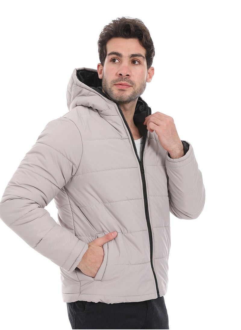 Plain Zipped Hooded Jacket _ Light Beige - pzsku/ZE7F5C7E7C9F0CF8DAB32Z/45/_/1739445885/95ad9f24-88c2-4aed-b575-772ec676234a