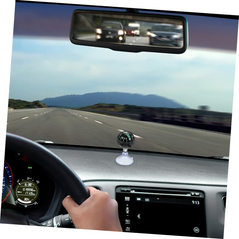 Portable Car Dashboard Compass Ball with Stable Material for Boat Truck SUV Navigation - Image 5