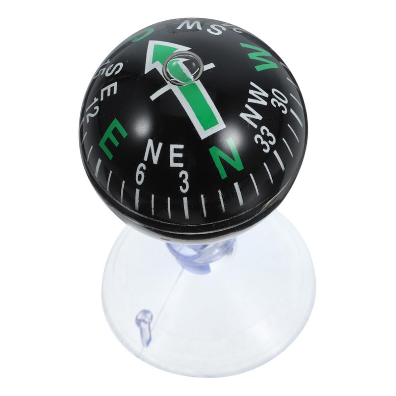 Portable Car Dashboard Compass Ball with Stable Material for Boat Truck SUV Navigation - Image 2