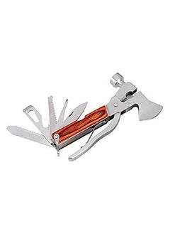 OPOFOX OPOFOX Stainless Steel Multi Functional Hammer Axe Hand Tool Kit Multicolored with Free Nylon Carry Pouch  - Image 1