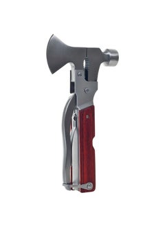 OPOFOX OPOFOX Stainless Steel Multi Functional Hammer Axe Hand Tool Kit Multicolored with Free Nylon Carry Pouch  - Image 2