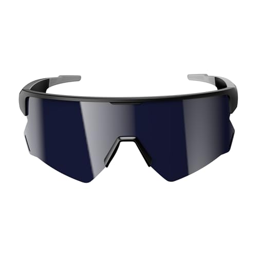 Blackview Bluetooth Sunglasses UV400Protection Bult in Mic Speakers Voice Assistant Compatible 54 Bluetooth Polarized Lens for Outdoor Activities - Image 1