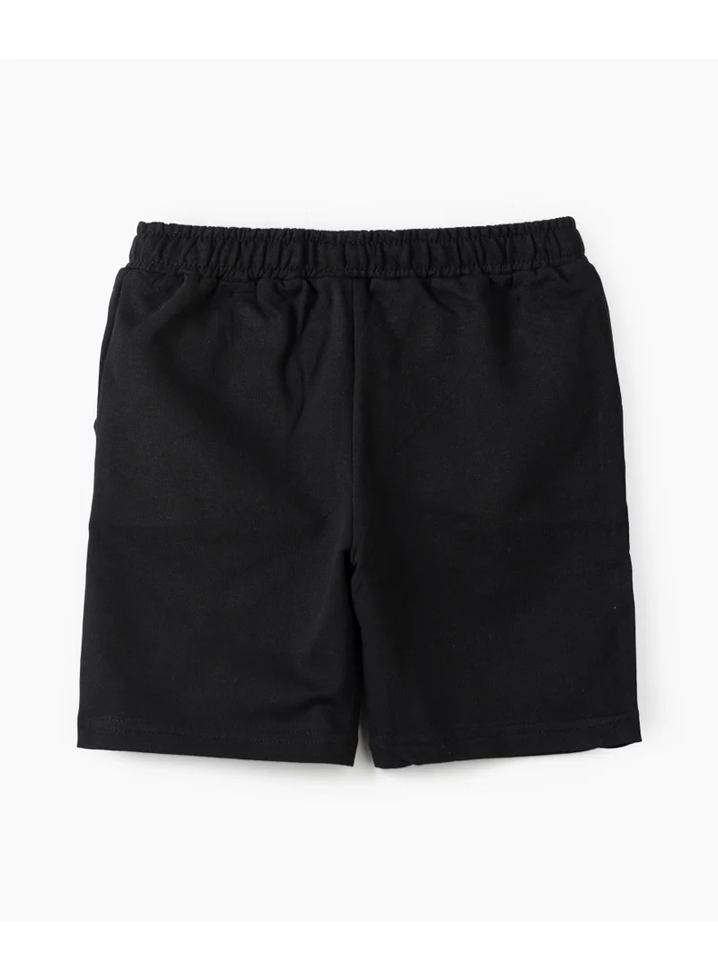 ديزني Disney Boys Cotton Jersey Shorts with Elastic Waist and Straight Hemline | Above Knee Shorts for Kids