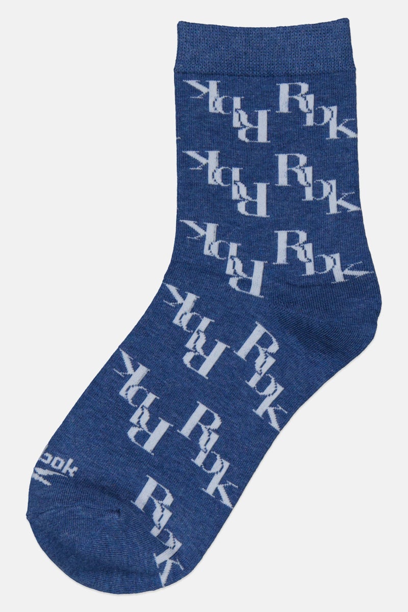 Reebok جوارب كروية للأطفال الأولاد، زوج واحد، متعدد الألوان - Image 1