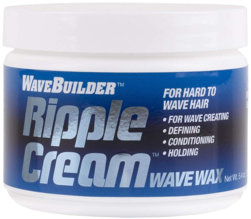 WaveBuilder Ripple Cream | Wave Wax For Hard to Wave Hair, 5.4 oz - Image 1