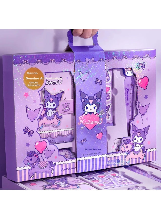 WEST Casio Kuromi Planner Set Gift Box Sanrio Elementary School Children Girls' Diary Cute High Value - Image 1