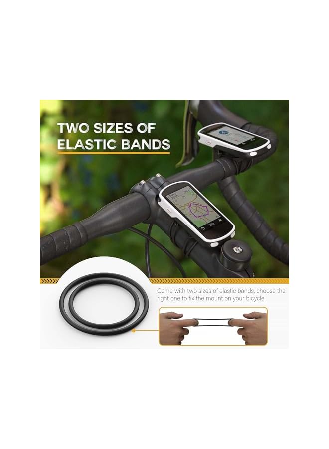 Green Tiger Quarter Turn Edge GPS Computer Bracket, Bicycle Computer Mount, Bicycle Stem Computer Mount, Road Mountain Bike Accessories Compatible for Garmin Bike GPS Computer, XOSS G, iGPSPORT - Image 5