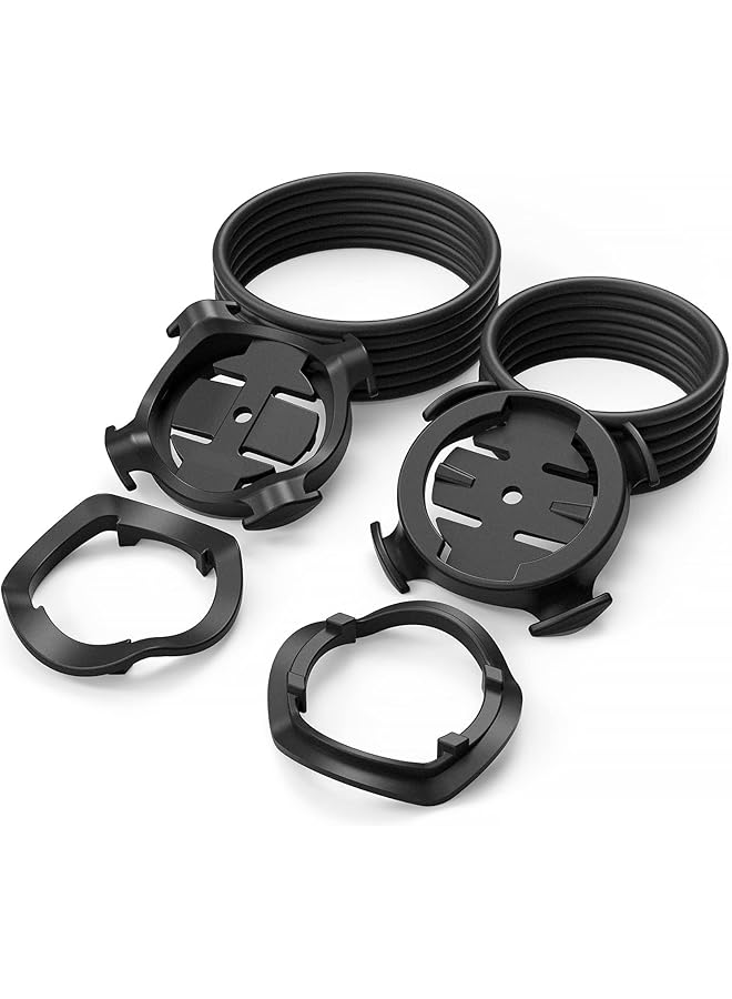 Green Tiger Quarter Turn Edge GPS Computer Bracket, Bicycle Computer Mount, Bicycle Stem Computer Mount, Road Mountain Bike Accessories Compatible for Garmin Bike GPS Computer, XOSS G, iGPSPORT - Image 1