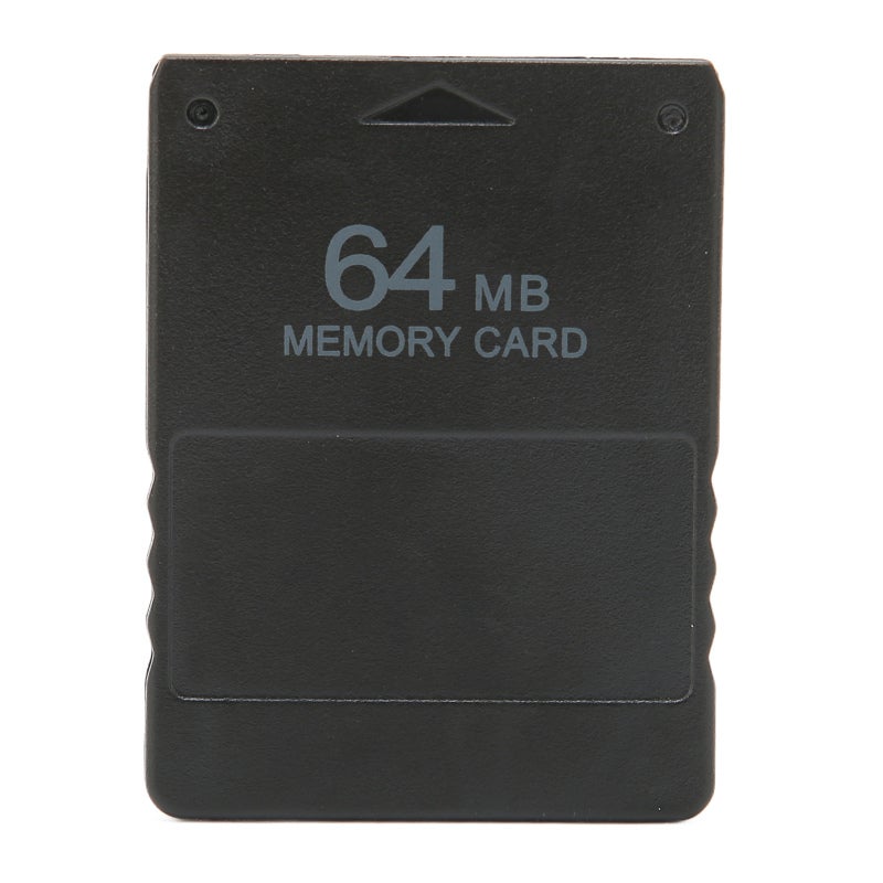Game Console Memory Card 64MB High Quality ABS Plug and Play for PS2 Game Memory Card - Two in One Storage Switch Large Capacity Memory Card for PS2 Game Masters - Image 1