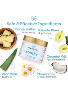 Era Organics Era Organics Cream Redness Relief Moisturizer- Soothing Redness Relief for Face with Manuka Honey, MSM, Chamomile - Calming Moisturizer for Face - Redness Face Cream Made in USA  - Image 2