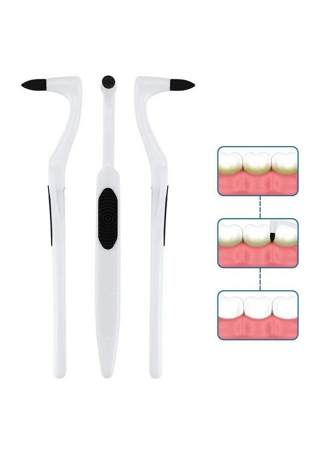 Tooth Stain Remover Dental Plaque Tool Tartar Eraser Polisher Professional Teeth Whitening Polishing Cleaning Kit Home Calculus Removal Effectively Not Electric Cleaner Brush/Dentist