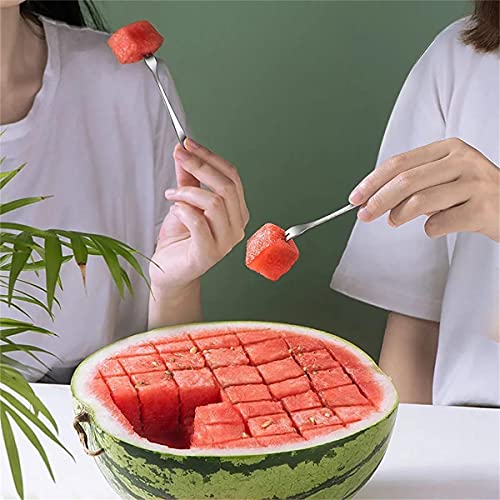 shofilt Wtermelon Cutter Slicer Cut Watermelon Into Cubes Knife Melon Baller for Kitchen Gadgets Useful Cool Tool - Image 5