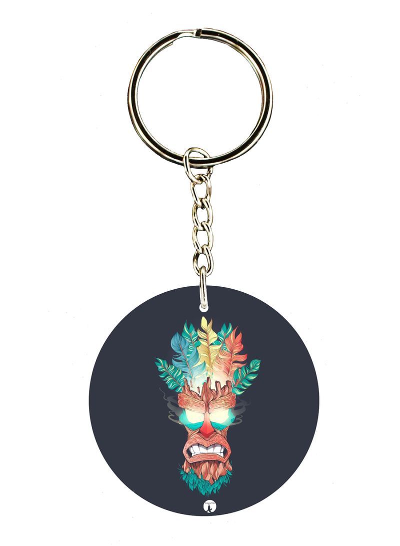 RKN The Crash Video Game Printed Keychain
