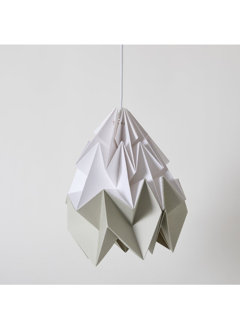 Home Box Tasha Paper Pendant Lamp with Metal Canopy and Paper Shade 30 x 150 x 30 cm  - Image 4