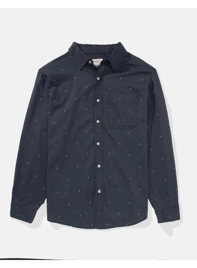 American Eagle Button Down Slim Fit Shirt