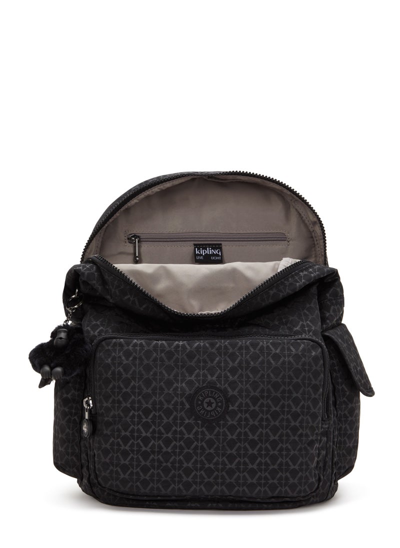 kipling City Pack Medium Backpack Signature Emb  - Image 4