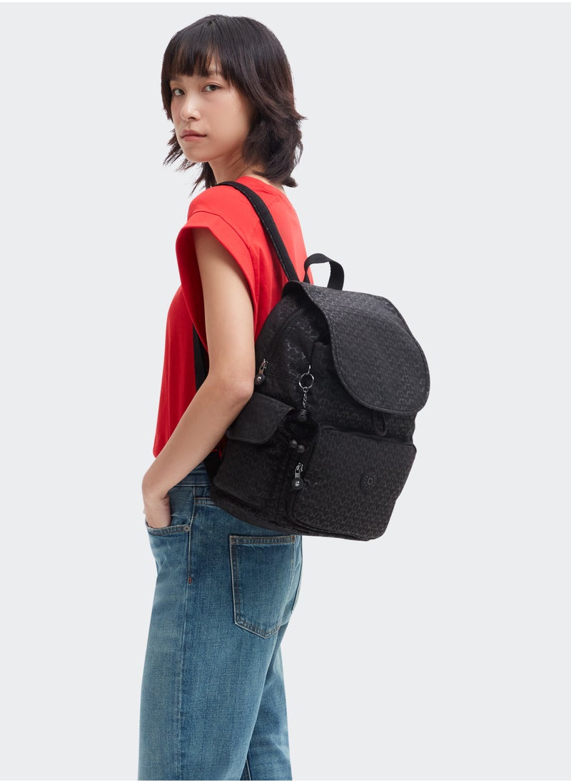 kipling City Pack Medium Backpack Signature Emb  - Image 2