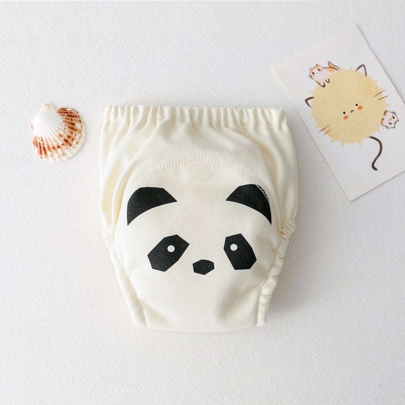 Cotton Baby Training Pants Waterproof Simple Panda 