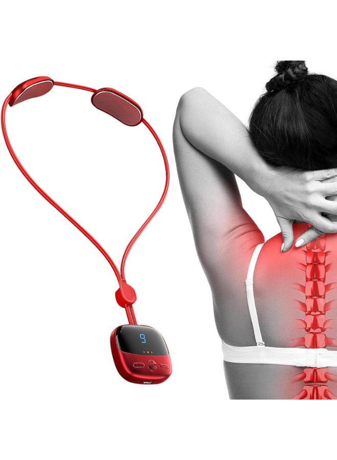 Red Neck Massager With Heat - Image 1