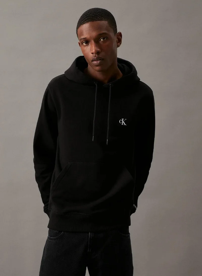Cotton Blend Fleece Hoodie