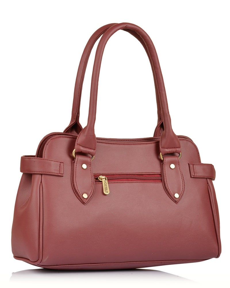 Fostelo Women's Jessy Stylish Satchel Tote Handbag for Women | Ladies Purse | Stylish Shoulder Bag | Gift For Women - Image 3