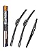 FAPIUO Replacement for Honda Element 20032009Nissan Cube 20092014 Silent Wipers FAPIUO Front and Rear Windshield Wipers 202012 Full Blade Set 3 Pack - Image 2