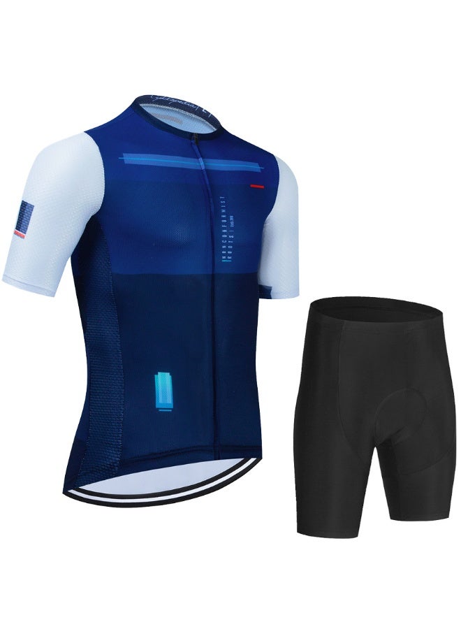 KUYING Summer Short Sleeved Cycling Suit Set  - Image 1
