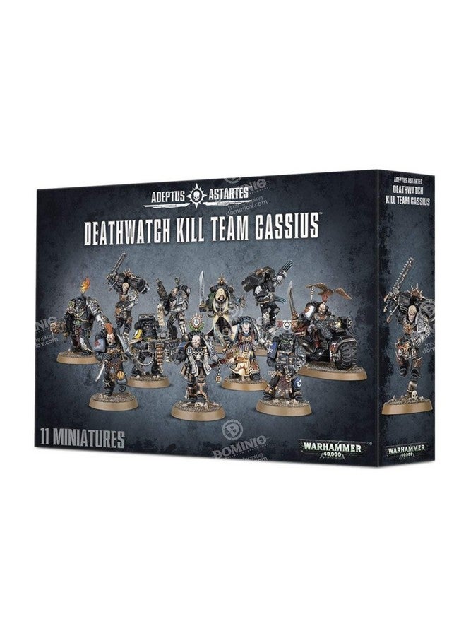 Games Workshop Warhammer 40,000 Deathwatch Kill Team Cassius Miniatures - Image 1