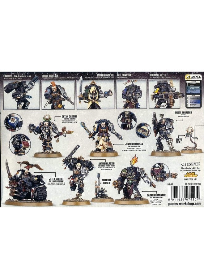 Games Workshop Warhammer 40,000 Deathwatch Kill Team Cassius Miniatures - Image 2