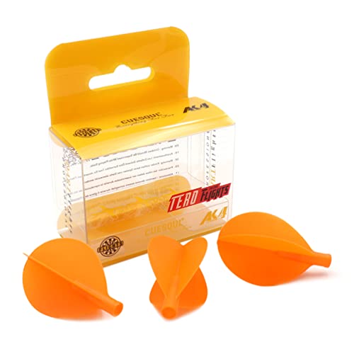 CUESOUL Orange TERO AK4 Dart Flight-Teardrop Shape - Image 5