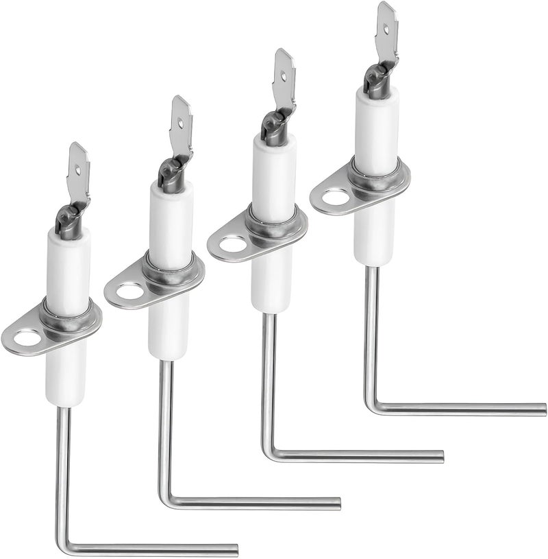 IDEASURE Flame Sensor Fit for Rheem Furnace - Flame Sensor Igniter Sensing Rod Fit for Rheem & Ruud Gas Furnace Heater, Replaces 62-23543-01, 4 Pack - Image 1