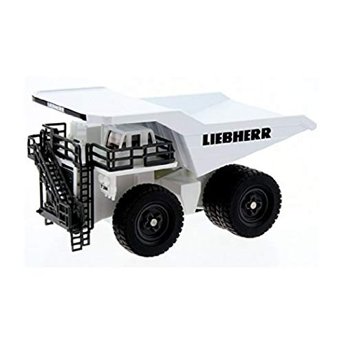 Siku 1807, Liebherr T 264 Dump Truck, 1:87, Metal/Plastic, Tipping Trough, White - Image 4
