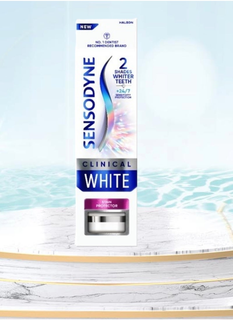 Sensodyne Clinical White Stain Protector Toothpaste 